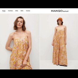 Đầm maxi mango size xs,newtag,mới 100% 143867