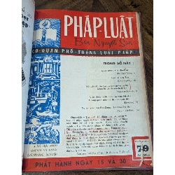 Tạp chí pháp luật ( bán nguyệt san ) - nhiều tác giả 1006760