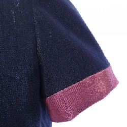 【Khuyến mãi】Áo khoác không cổ CHANEL 637040