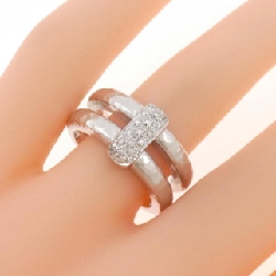 Nhẫn kim cương 750WG - Hàng hiệu Authentic 852476