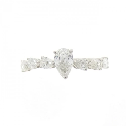 Nhẫn kim cương PT900 0.345CT F IF hình giọt nước - Hàng hiệu Authentic 872712