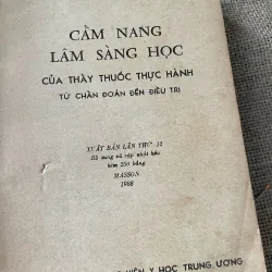 Cẩm nang lâm sàng hoc tập 2 - 1989 - V. FATTORUSSO. - O. RITTER  từ triệu chứng 792201