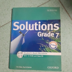 Solutions Grade 7 Student's Book/ Workbook ( without CD)