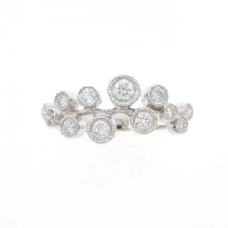 Nhẫn kim cương K18WG 0.46CT 667282