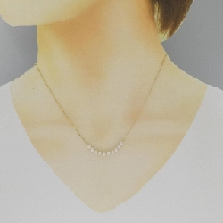 K18YG Ngọc trai Akoya Dây chuyền - Hàng hiệu Chính hãng 857344