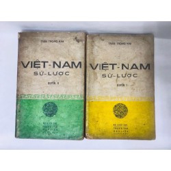 Việt Nam Sử Lược - Trần Trọng Kim xuất bản  trước 1975