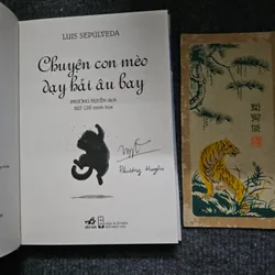 Chuyện con mèo dạy hải âu bay bìa cứng, có chữ ký dịch giả 736470