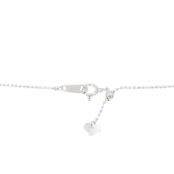 K18WG/PT850 Hoa Amethyst Dây Chuyền - Hàng hiệu Authentic 851159