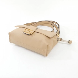 【Sản phẩm mới】Túi xách vai Fendi Mamma Baguette Medium 8BR833 AQ0D 609262