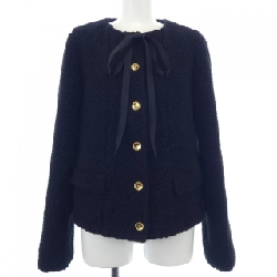 【Mã giảm giá】Áo khoác không cổ CHANEL