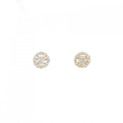 K18YG Bông tai kim cương 0.40CT - Hàng hiệu Chính hãng