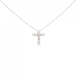 Dây chuyền kim cương PT Cross 0.30CT - Hàng hiệu Authentic