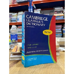 CAMBRIDGE LEARNER'S DICTIONARY (2ND EDITION)