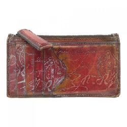 Berluti Core Maxi Scritt Leather Long Zip CARD CASE - Hàng hiệu Authentic