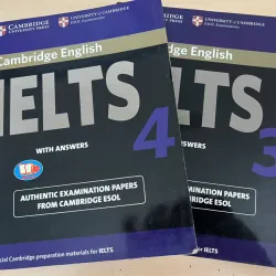 Set 2 quyển sách luyện thi IELTS Academic của Cambridge quyển 03,04 có đáp án 781066