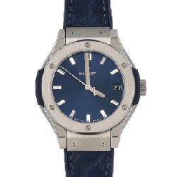 Hublot Classic Fusion Titanium Blue 581.NX.7170.LR TI Quartz - Hàng hiệu Authentic