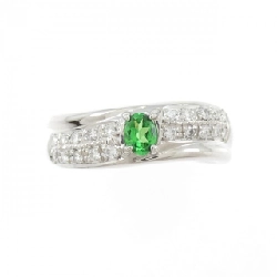 Nhẫn Garnet Xanh PT900 0.177CT - Hàng hiệu Chính hãng 853213