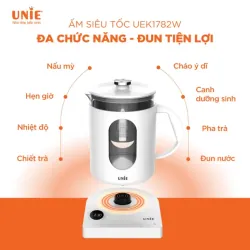 Ấm siêu tốc cao cấp UNIE UEK1782W – 6 chức năng hiện đại, hẹn giờ linh hoạt 577376
