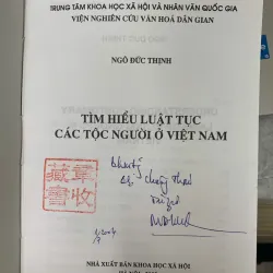 TÌM HIỂU LUẬT TỤC CÁC TỘC NGƯỜI Ở VIỆT NAM - NGÔ ĐỨC THỊNH 575794