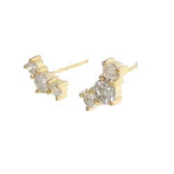 K18YG Bông tai kim cương 1.015CT - Hàng hiệu Chính hãng 868654