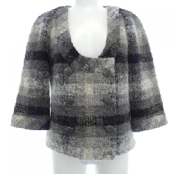 Jacket không cổ CHANEL P59541V45097