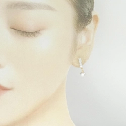 K18YG/K18WG Bông tai hình trái tim kim cương - Hàng hiệu Chính hãng 868853