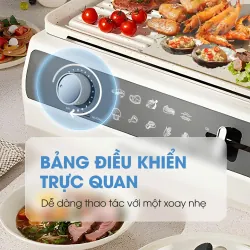 🍲🔥 Nồi Lẩu Nướng 2-Trong-1 Kalite KLG555 – Tiệc Ngon Trọn Vẹn, Tiện Lợi Gấp Đôi! 680016