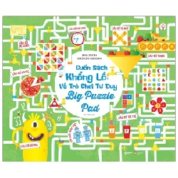 Cuốn Sách Khổng Lồ Về Trò Chơi Tư Duy - Big Puzzle Pad - Sam Smith, Kirsteen Robson 290412