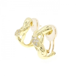 K18YG Bông tai/Khuyên tai kim cương 0.20CT - Hàng hiệu Chính hãng 871600