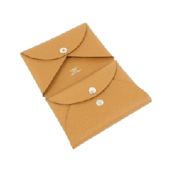 【Sản phẩm chưa sử dụng】Ví đựng tiền Hermes Calvi Duo 083035CK 620596