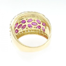 Nhẫn Ruby Hoa K18YG 2.87CT - Hàng hiệu Chính hãng 853197