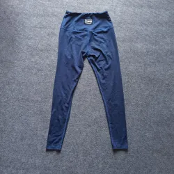 Quần thun ôm mặc tập thể dục màu xanh đen 933339