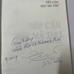 Tiếp cận Mật mã thơ - Nguyễn Vũ Tiềm (Có Chữ Ký Tác Giả) 991696