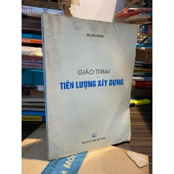 Giáo trình tiên lượng xây dựng - Bộ xây dựng