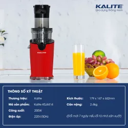 Kalite KSJ4414 – Ép đa dạng – Giữ nguyên dưỡng chất 🍎 714972