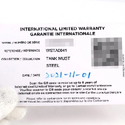 Cartier Tank Must LM WSTA0041 SS Quartz - Hàng hiệu Authentic 889087