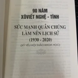 90 NĂM XÔVIẾT NGHỆ TĨNH SỨC MẠNH QUẦN CHÚNG LÀM NÊN LỊCH SỬ (1930 - 2020) 1022793