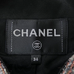 【Mã giảm giá】Áo khoác không cổ CHANEL 640358