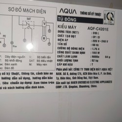 Tủ đông Aqua 320L inverter âm 30 độ làm lạnh 3D 5 chiều 182705