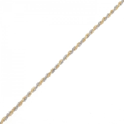 K18YG/PT850 Vòng tay - Hàng hiệu Chính hãng