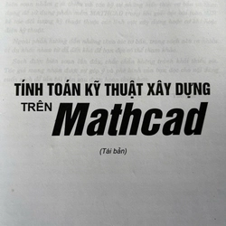 TÍNH TOÁN KỸ THUẬT XÂY DỰNG TRÊN MATHCAD 505214