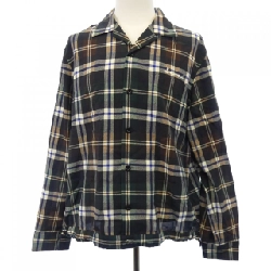 Áo sơ mi kẻ sọc SACAI PLAID PRINT SHIRT 25-03726M - Hàng hiệu Chính hãng