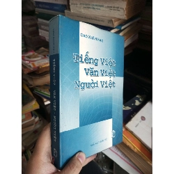 Tiếng Việt Văn Việt Người Việt 2001 bìa cứng Sách văn học KSX1004