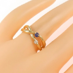 Nhẫn Sapphire K18YG - Hàng hiệu Chính hãng 853736