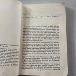 Language thought and Culture - paul henle 721059