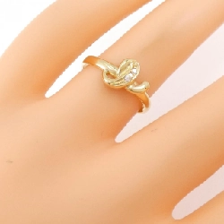 Nhẫn kim cương K18YG 0.024CT 670023