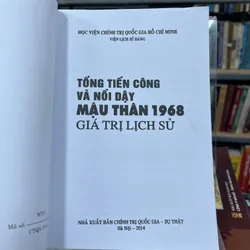 TỔNG TIẾN CÔNG VÀ NỔI DẬY MẬU THÂN 1968 708830