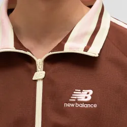 Áo khoác thể thao New Balance jacket màu nâu đỏ 719706