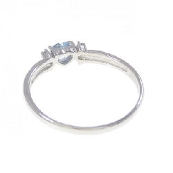 Nhẫn Aquamarine hình trái tim PT900 - Hàng hiệu Authentic 848549