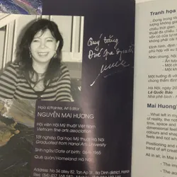 Sách hội hoạ - hoạ sĩ Mai Hương (có chữ ký tác giả) 679095